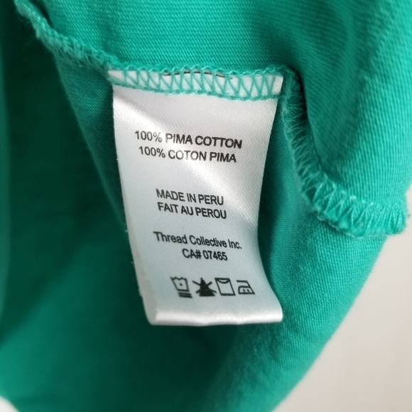 Psycho Bunny Men's Size 6 Pima Cotton V Neck T Shirt Tee Embroidered Logo - Picture 8 of 8